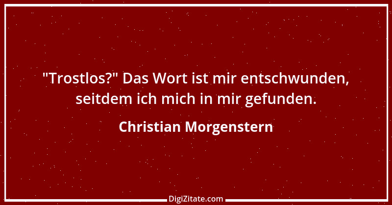 Zitat von Christian Morgenstern 11