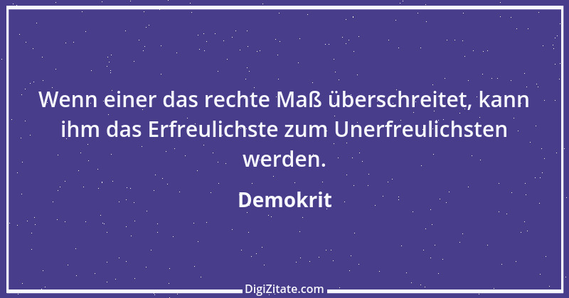 Zitat von Demokrit 192