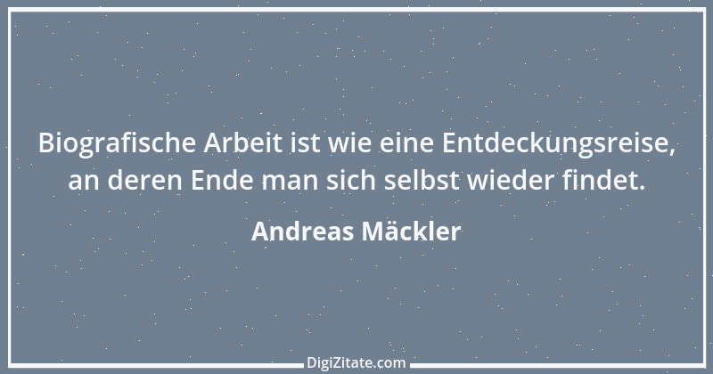 Zitat von Andreas Mäckler 3