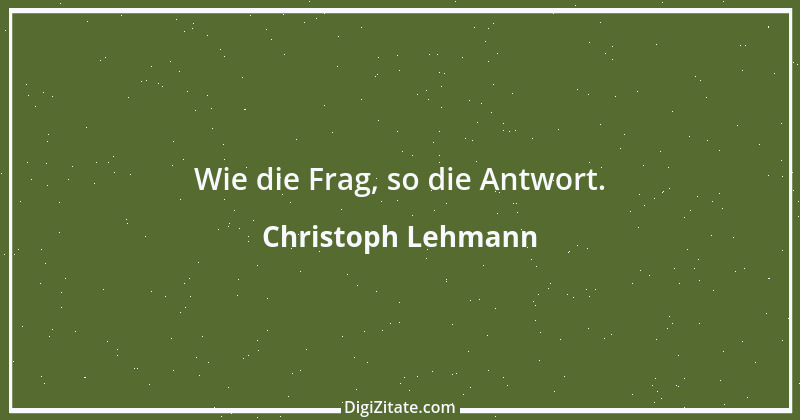 Zitat von Christoph Lehmann 4