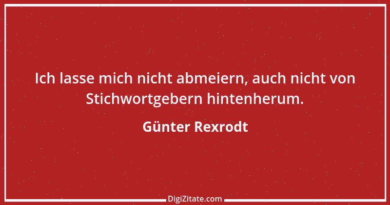 Zitat von Günter Rexrodt 3