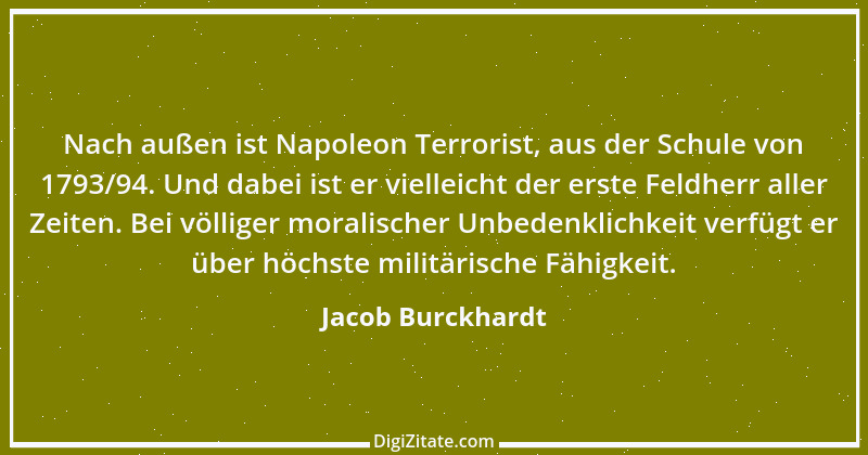 Zitat von Jacob Burckhardt 47