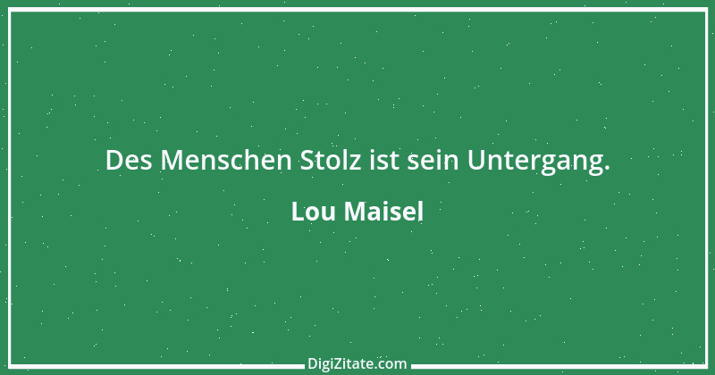 Zitat von Lou Maisel 3