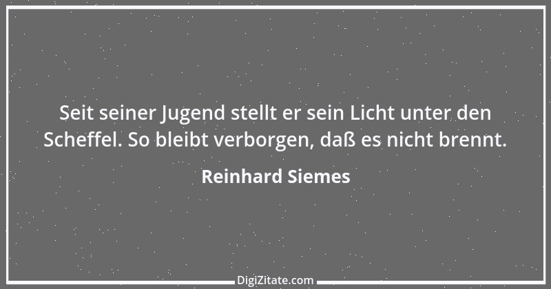 Zitat von Reinhard Siemes 3