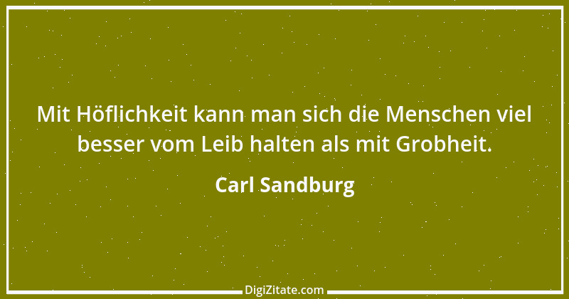 Zitat von Carl Sandburg 5