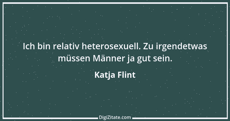 Zitat von Katja Flint 2