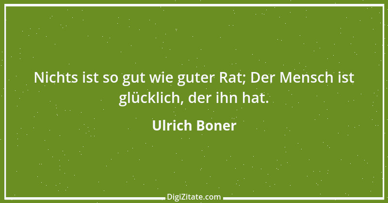 Zitat von Ulrich Boner 1