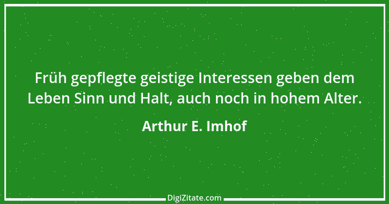 Zitat von Arthur E. Imhof 1