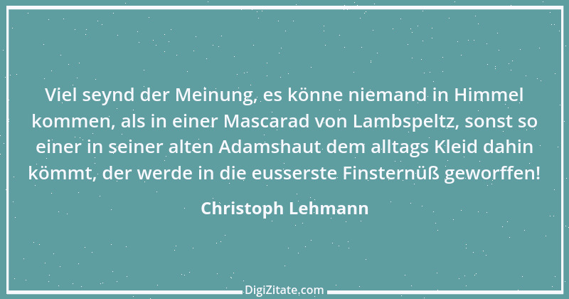 Zitat von Christoph Lehmann 6