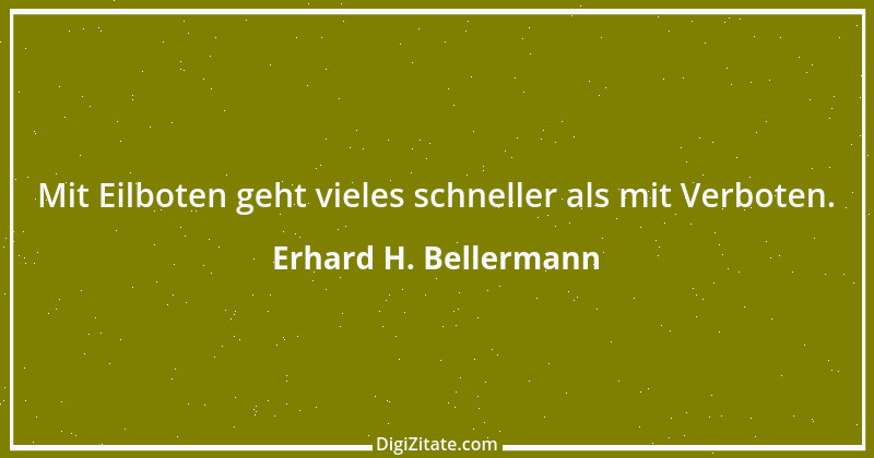 Zitat von Erhard H. Bellermann 5