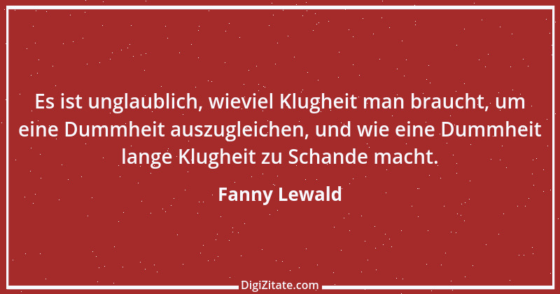 Zitat von Fanny Lewald 40