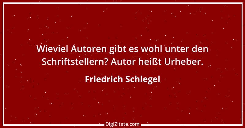 Zitat von Friedrich Schlegel 38