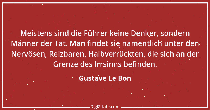 Zitat von Gustave Le Bon 22