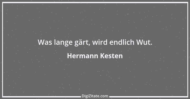 Zitat von Hermann Kesten 7