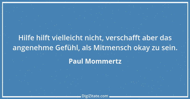 Zitat von Paul Mommertz 213