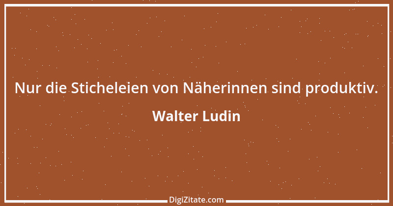 Zitat von Walter Ludin 993