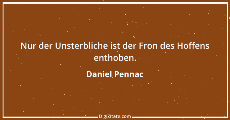 Zitat von Daniel Pennac 10