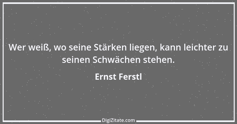 Zitat von Ernst Ferstl 1933