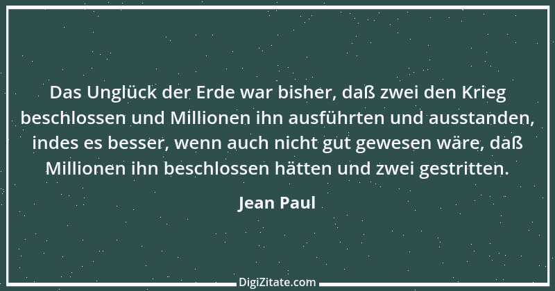 Zitat von Jean Paul 637