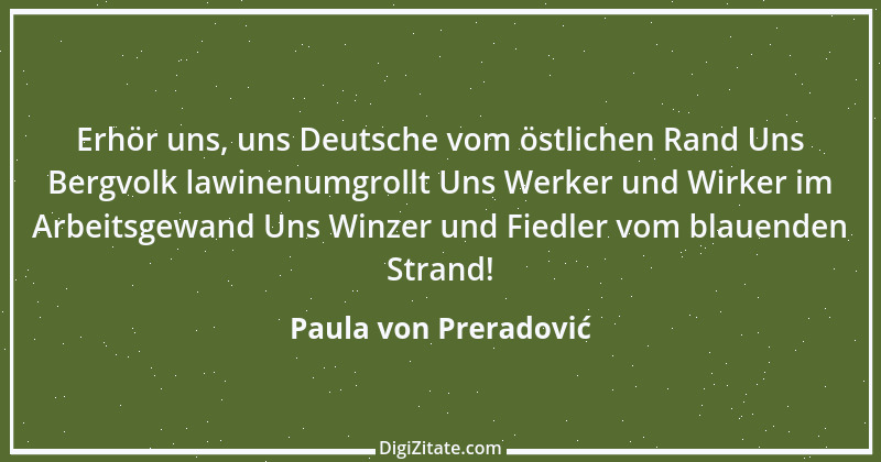 Zitat von Paula von Preradović 1