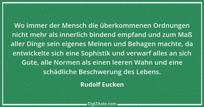 Zitat von Rudolf Eucken 8