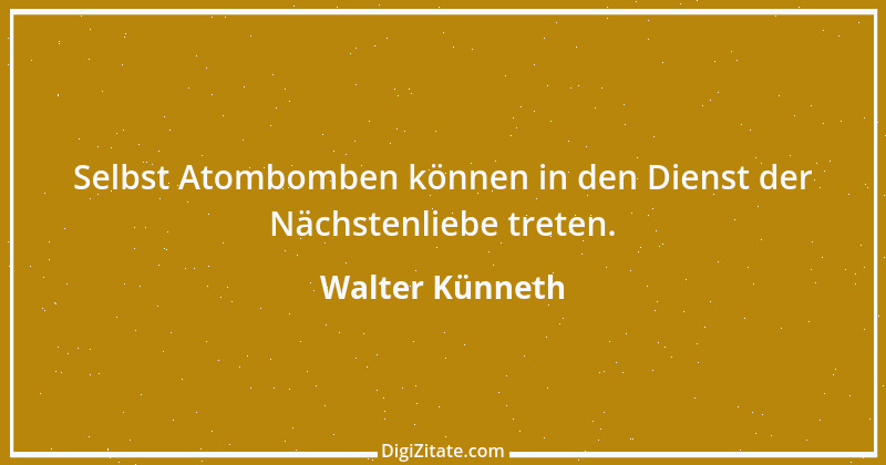 Zitat von Walter Künneth 1