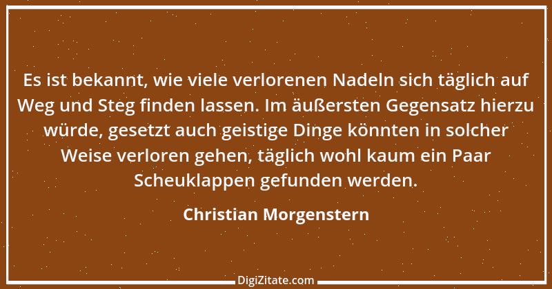 Zitat von Christian Morgenstern 16