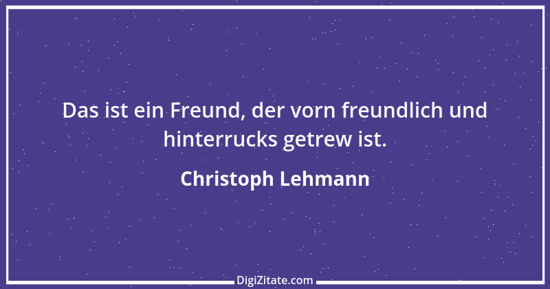 Zitat von Christoph Lehmann 8