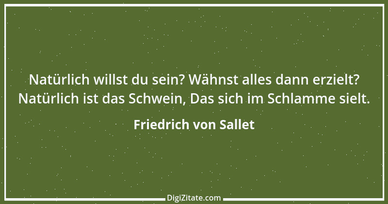 Zitat von Friedrich von Sallet 2