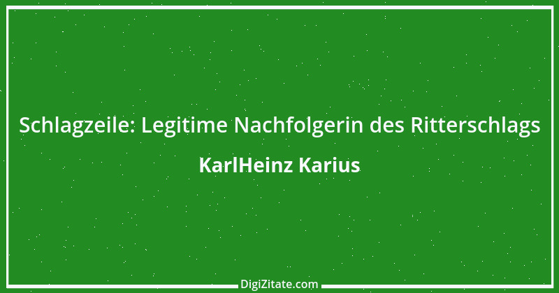 Zitat von KarlHeinz Karius 418