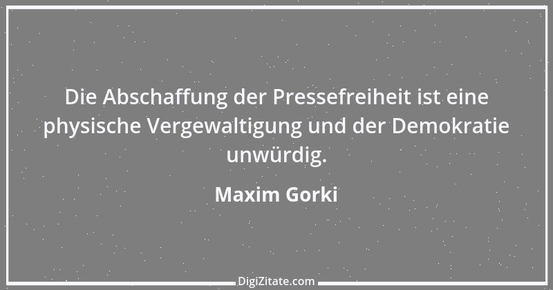 Zitat von Maxim Gorki 37