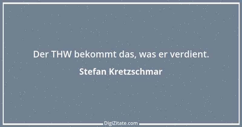 Zitat von Stefan Kretzschmar 1