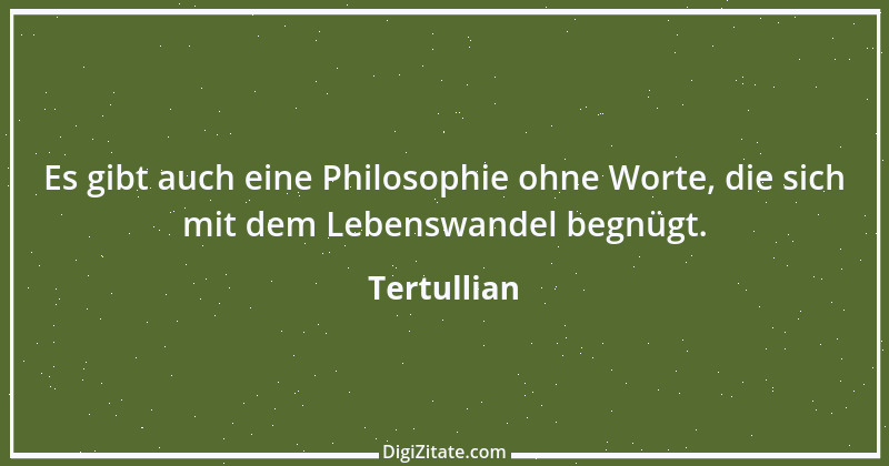 Zitat von Tertullian 5