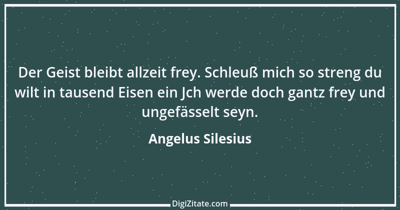 Zitat von Angelus Silesius 95