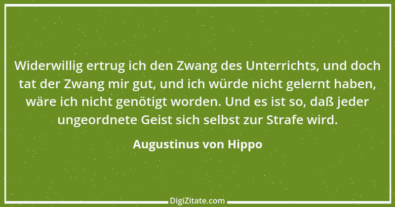 Zitat von Augustinus von Hippo 168