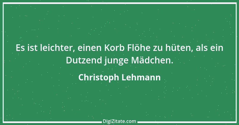 Zitat von Christoph Lehmann 9