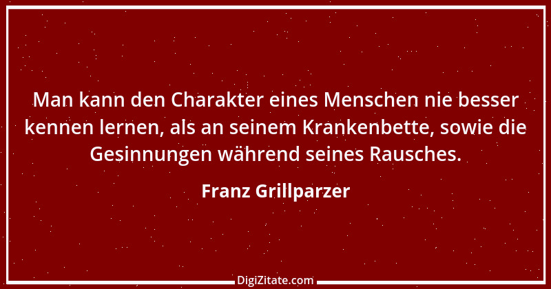 Zitat von Franz Grillparzer 340