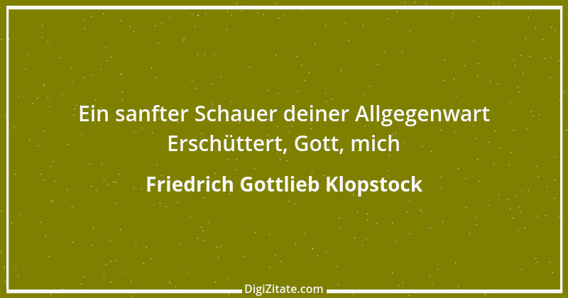 Zitat von Friedrich Gottlieb Klopstock 26