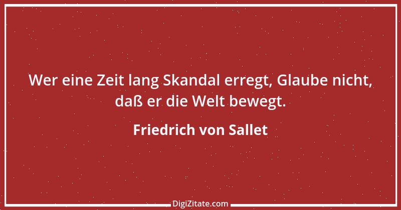 Zitat von Friedrich von Sallet 3