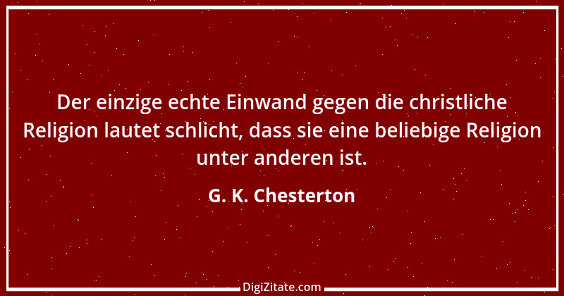 Zitat von G. K. Chesterton 42