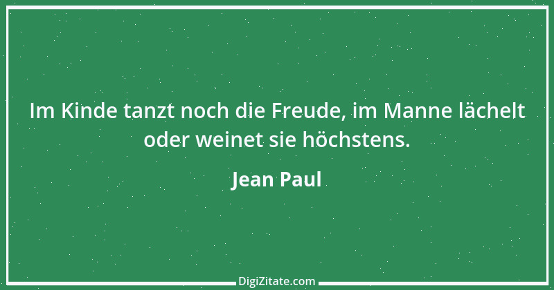 Zitat von Jean Paul 639