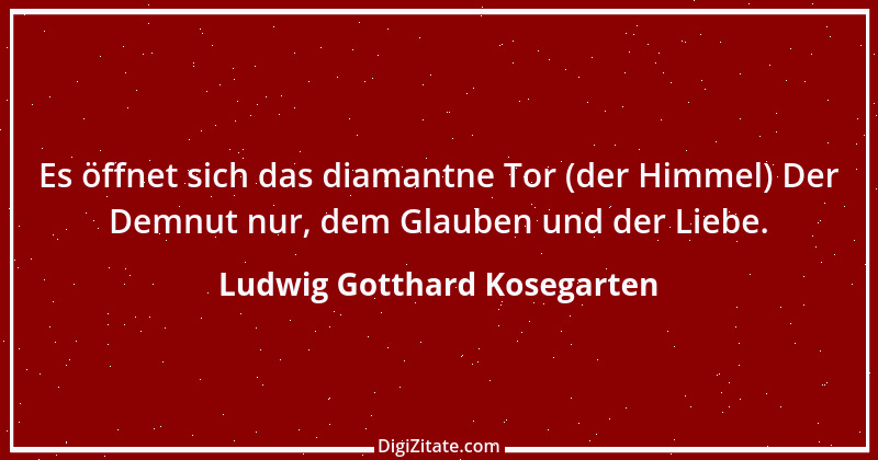 Zitat von Ludwig Gotthard Kosegarten 3