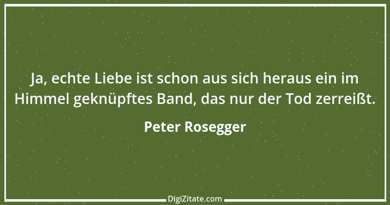 Zitat von Peter Rosegger 47