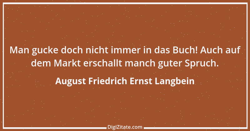 Zitat von August Friedrich Ernst Langbein 18