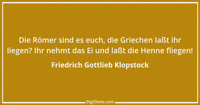 Zitat von Friedrich Gottlieb Klopstock 27