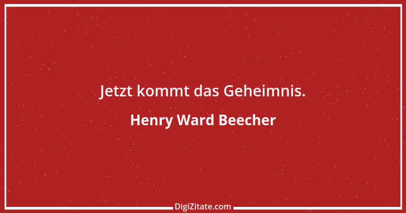 Zitat von Henry Ward Beecher 2