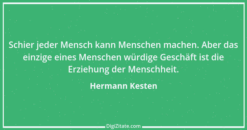 Zitat von Hermann Kesten 11