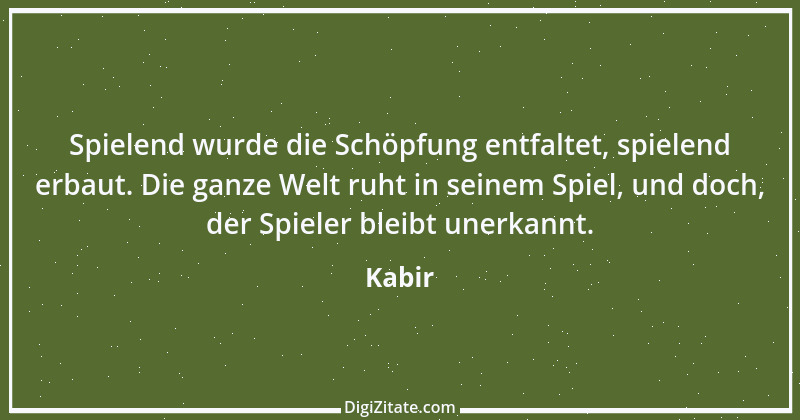 Zitat von Kabir 5