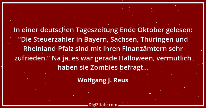 Zitat von Wolfgang J. Reus 1335