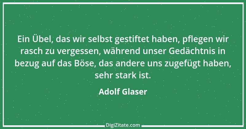 Zitat von Adolf Glaser 2